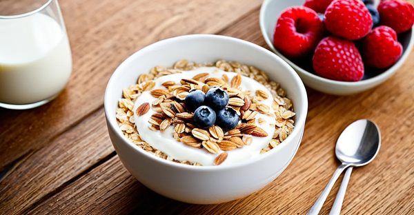 Flocons d'avoine et yaourt : un petit-déjeuner pour maigrir